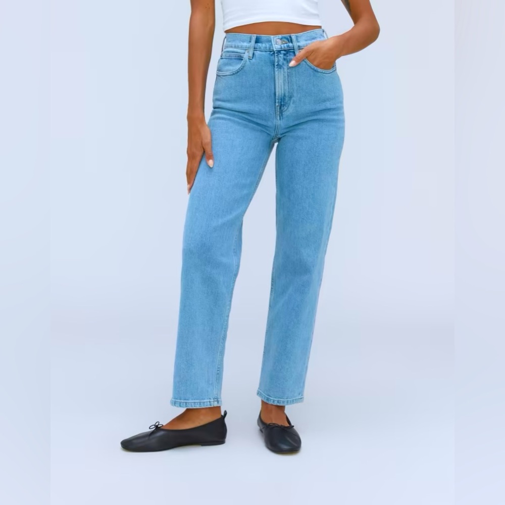 Everlane Women’s High Waist Straight Light Wash Jeans Size 29